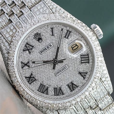 rolex factory diamond quality|rolex full diamond watch.